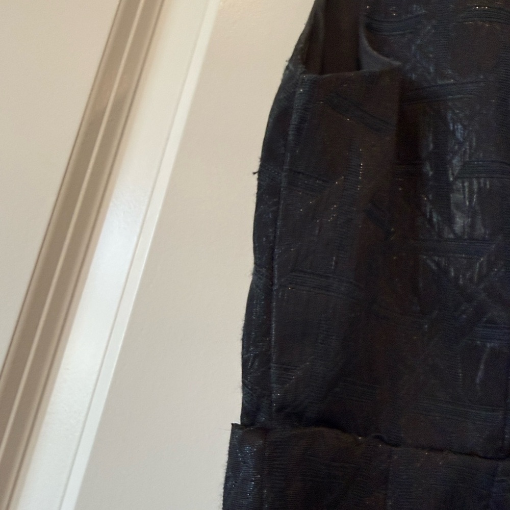 Kirna Zabete Black Textured Mini Dress - Picture 9 of 11